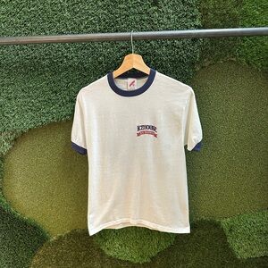 Vintage 1980s IceHouse Brewing Ringer T-shirt Medium